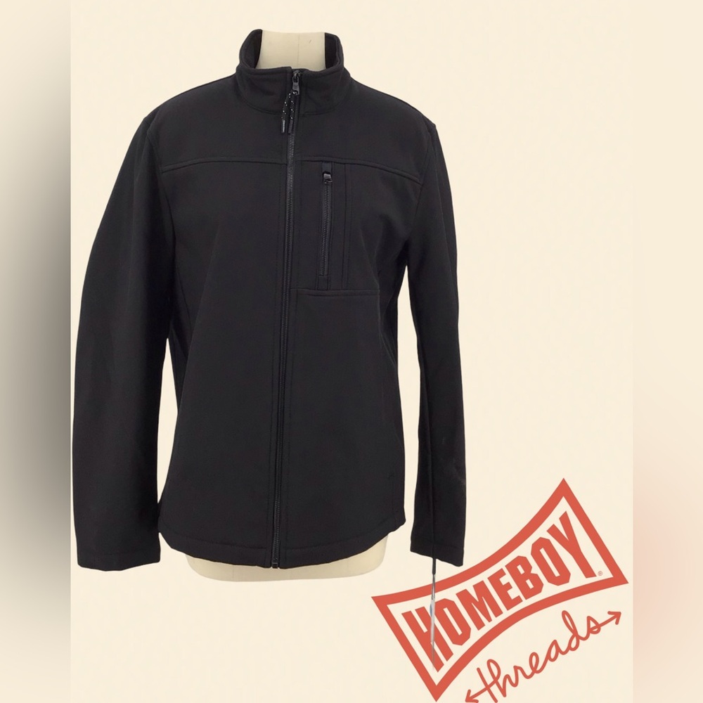 Calvin‎ Klein Men's Black Performance Jacket